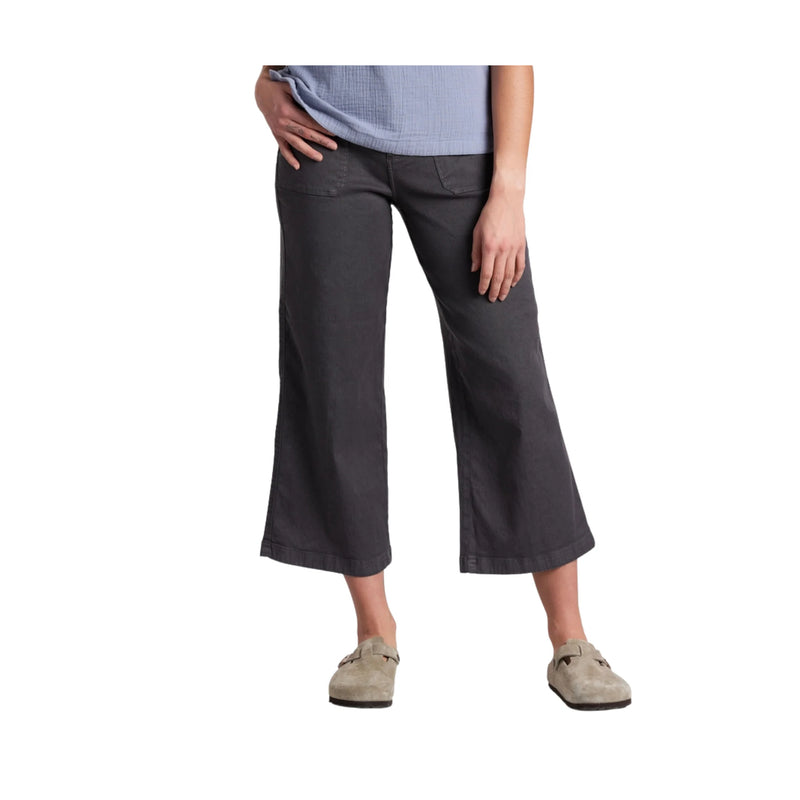 Kuhl Women's Seaboard Wide Leg Crop Pant - Pavement