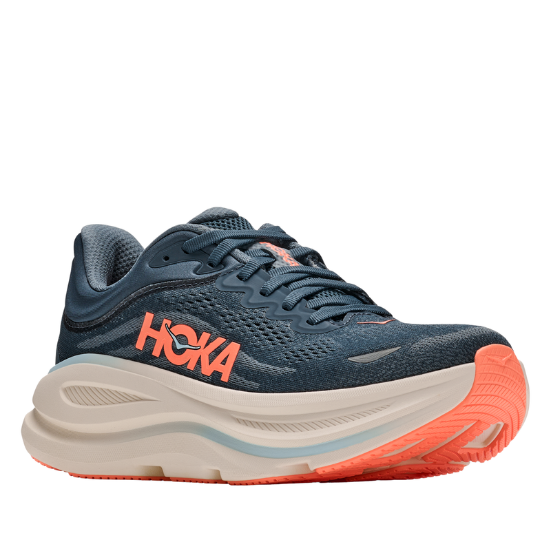 HOKA Women's Bondi 9 Running Shoes - Faded Navy/Slate Blue