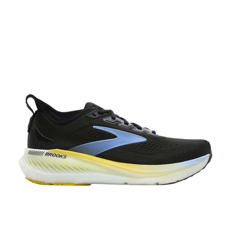 Brooks Men's Glycerin GTS 23 Running Shoes - Black/Cyber Yellow/Nightlife