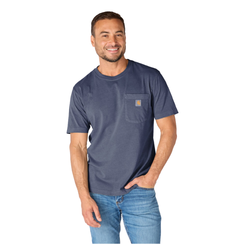 Carhartt Men's Relaxed Fit Lightweight Short Sleeve Pocket Tee - Superstorm