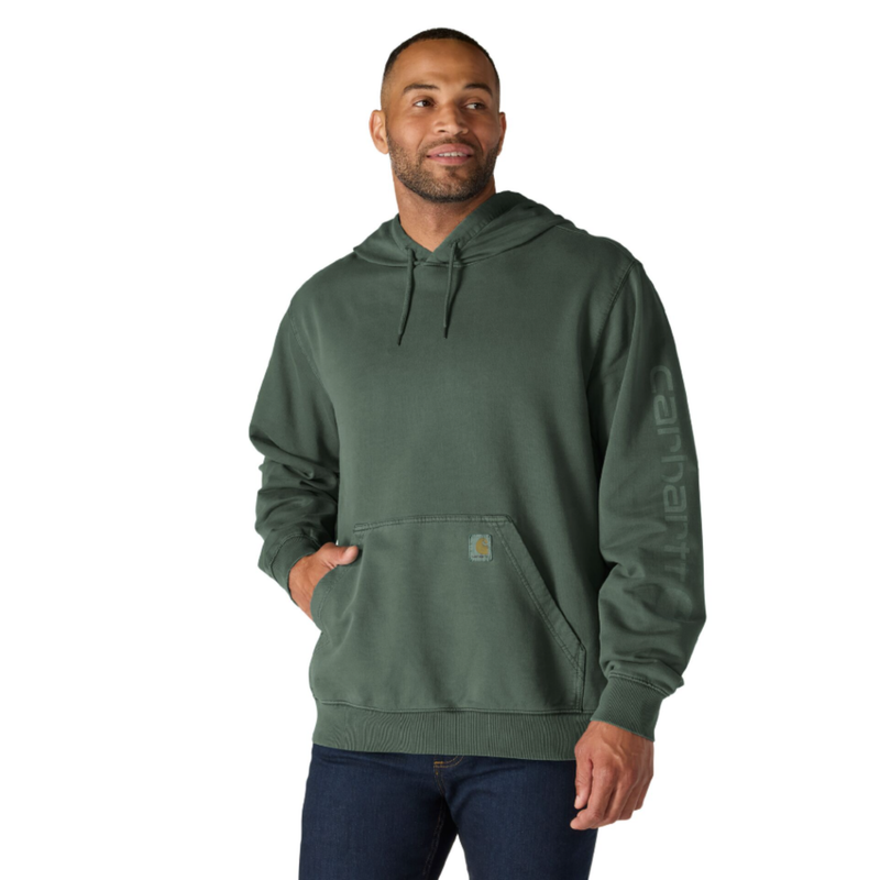 Carhartt Men's Relaxed Midweight Graphic Sweatshirt - Forestry Green