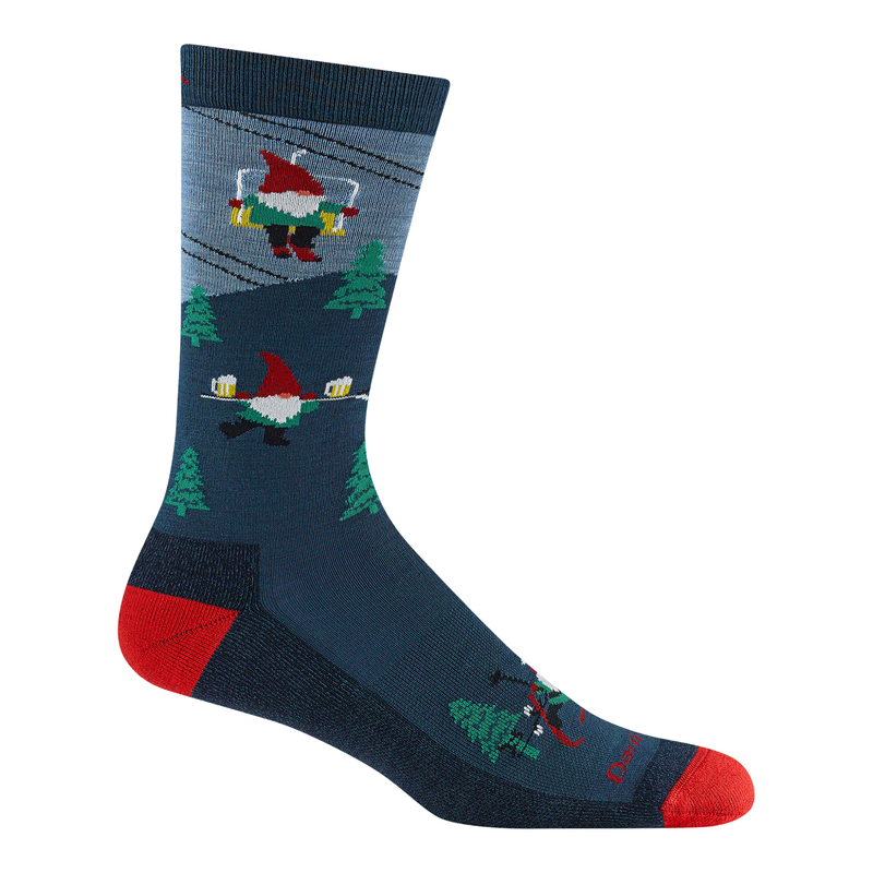 Darn Tough Men's Gnome Patrol Light Weight Crew Sock - Arctic