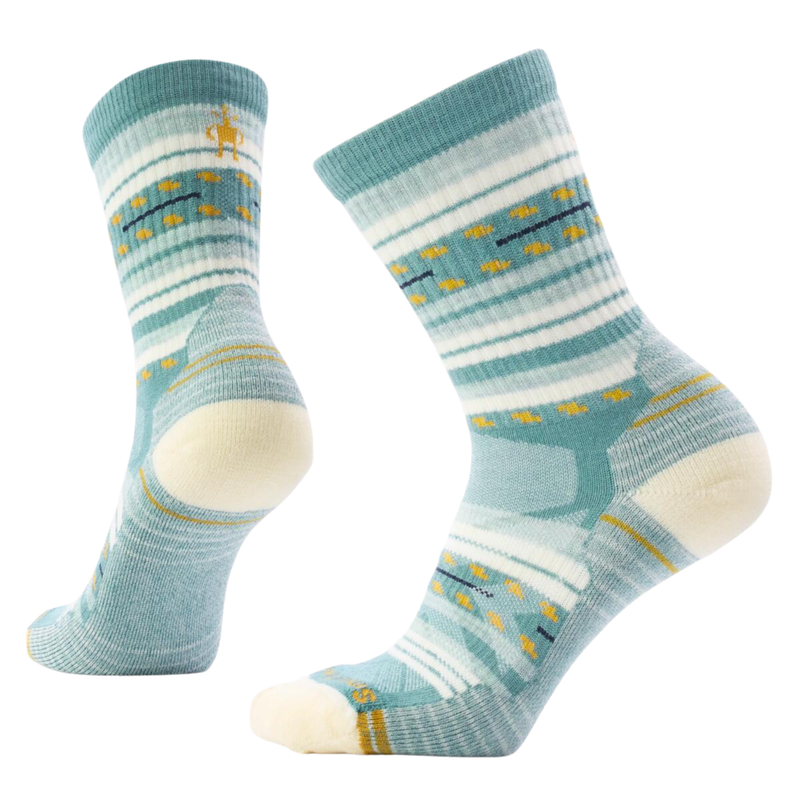 Smartwool Women's Hike Light Cushion Margarita Crew Socks - Dusty Teal