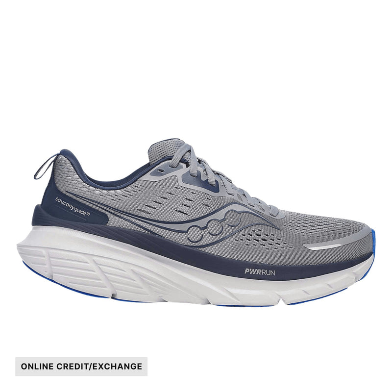Saucony Men's Guide 18 Running Shoes - Flint/Navy