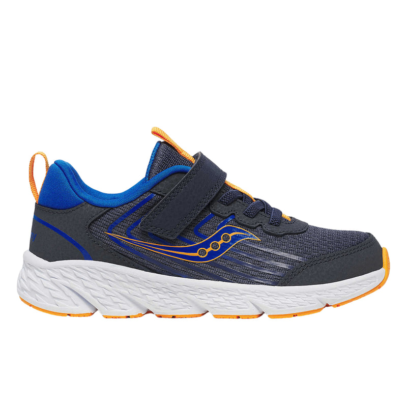Saucony Kids' Wind 3.0 AC Shoes - Navy/Peel