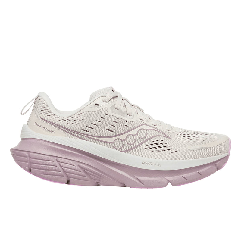 Saucony Women's Guide 18 Running Shoes - Moon/Quail