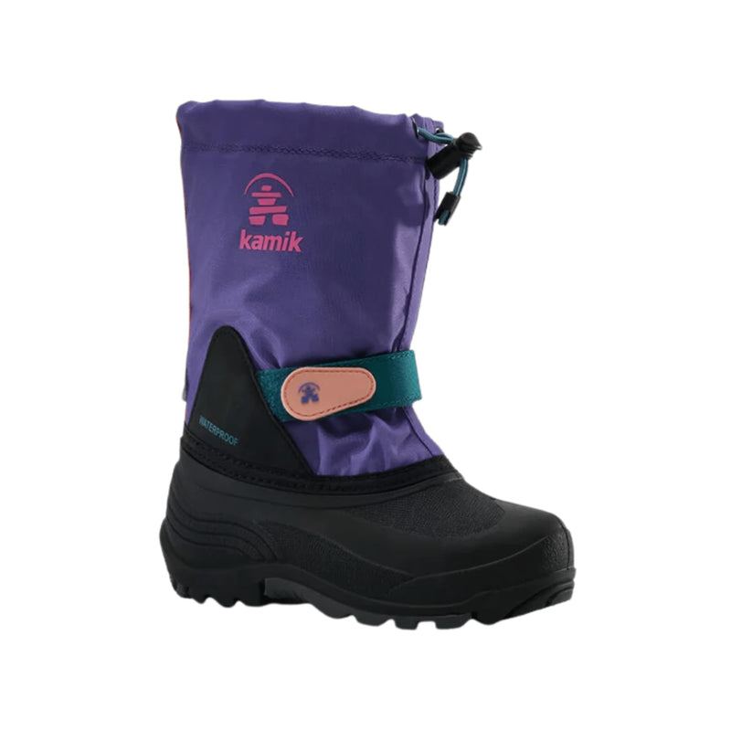 Kamik Kids' Waterbug 5 Winter Boots - Purple Print