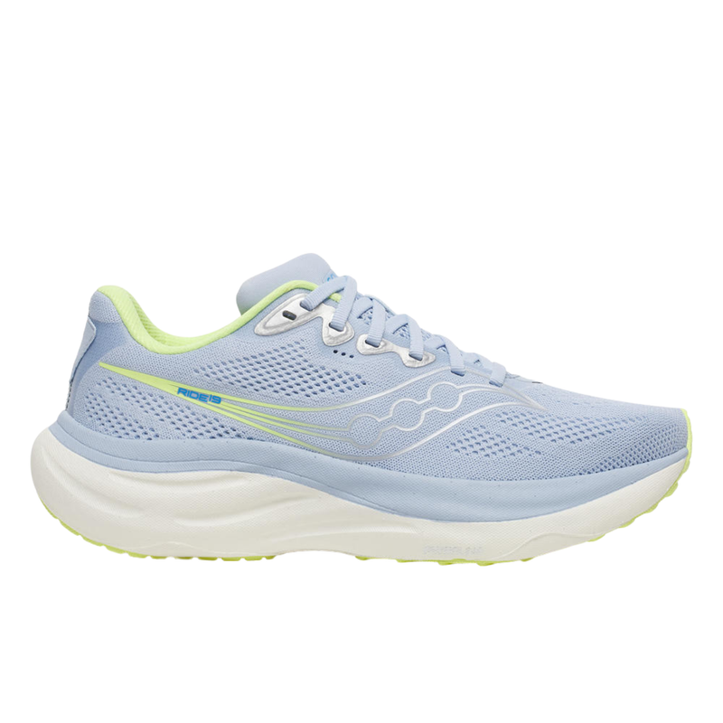 Saucony Women's Ride 19 Running Shoes - Skyward/Silver