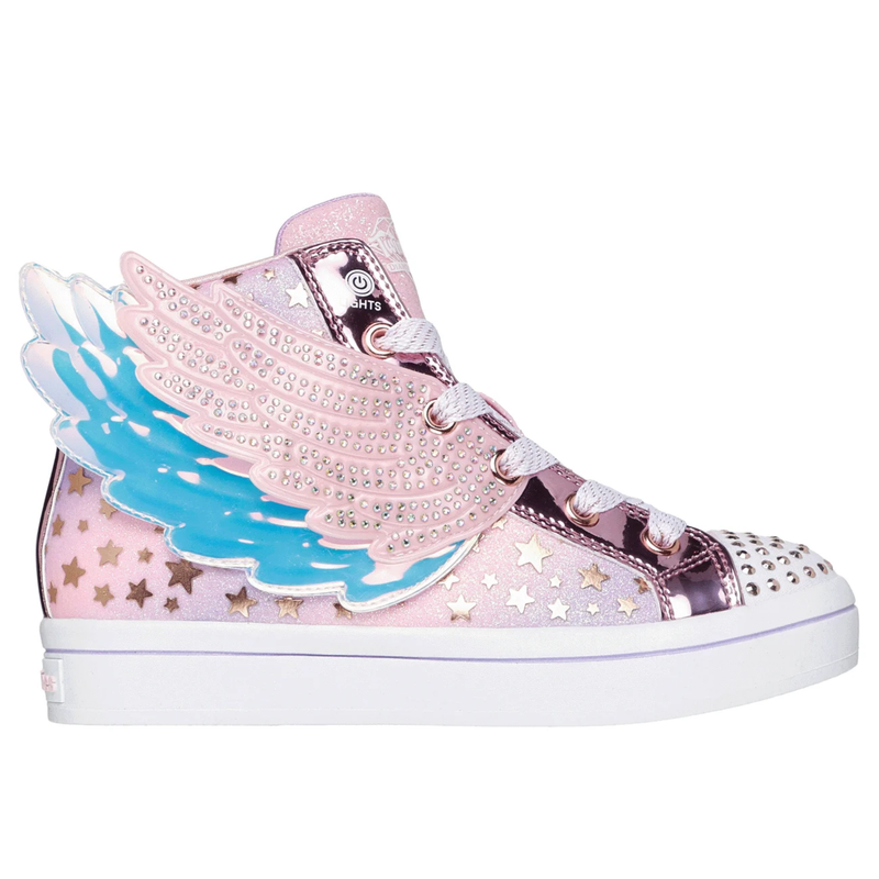 Skechers Kids' Dreamy Wings Shoes - Light Pink