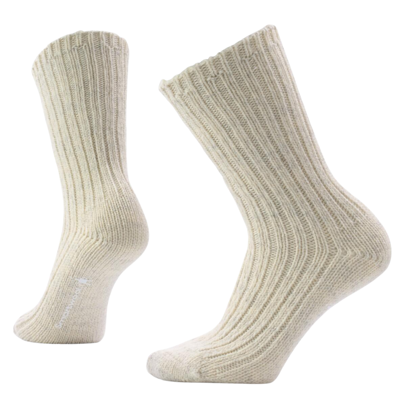 Smartwool Women's Everyday Cozy Heritage Rib Crew Socks - Ash