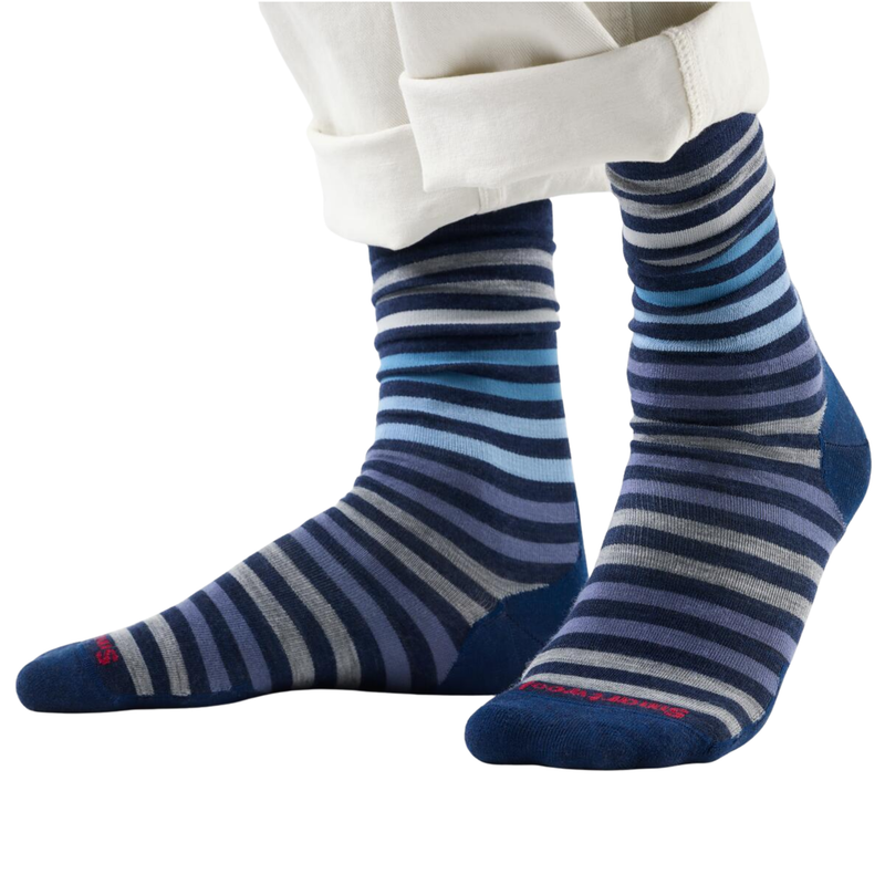 Smartwool Men's Everyday Spruce Street Crew Socks - Navy-Nightfall Blue
