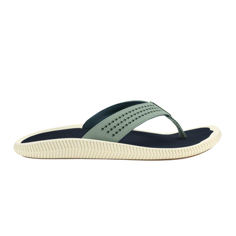 Olukai Men's Ulele Flip Flop - Seagreen /Blue
