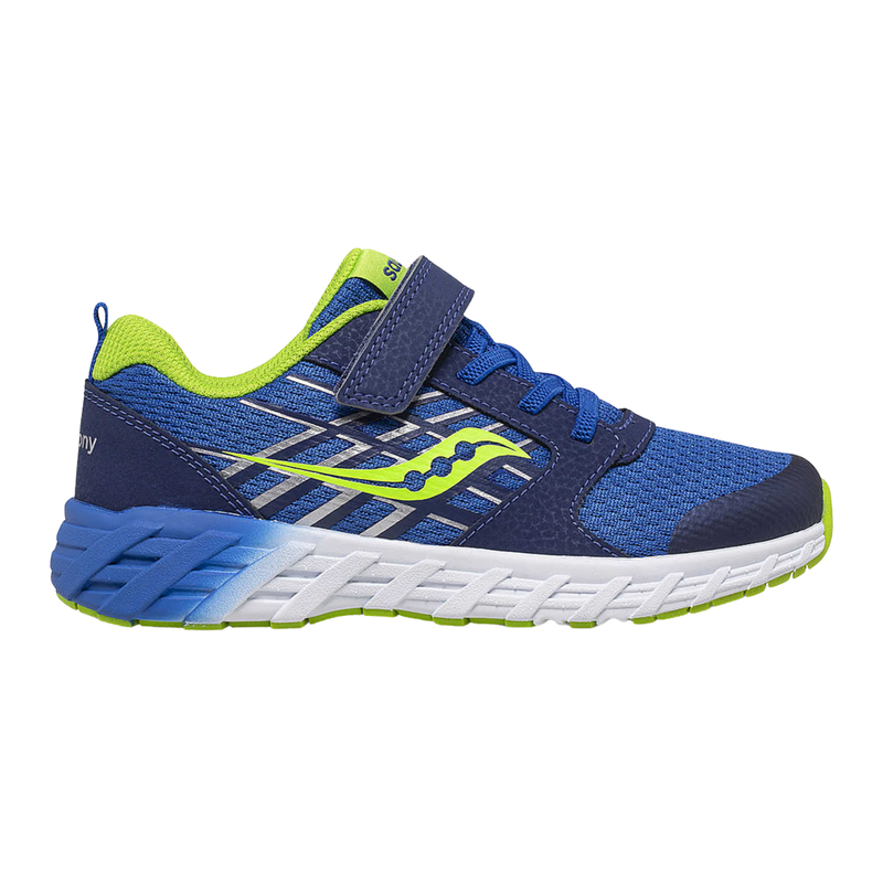 Saucony Kids' Wind AC 2.0 Shoes - Blue/Green