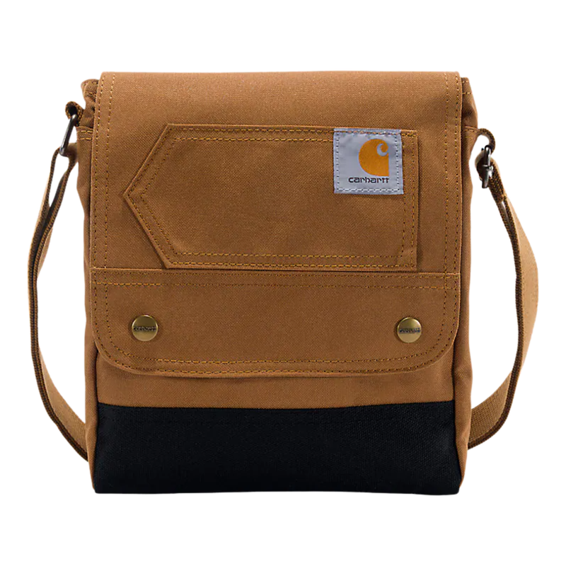 Carhartt Crossbody Snap Bag - Carhartt Brown