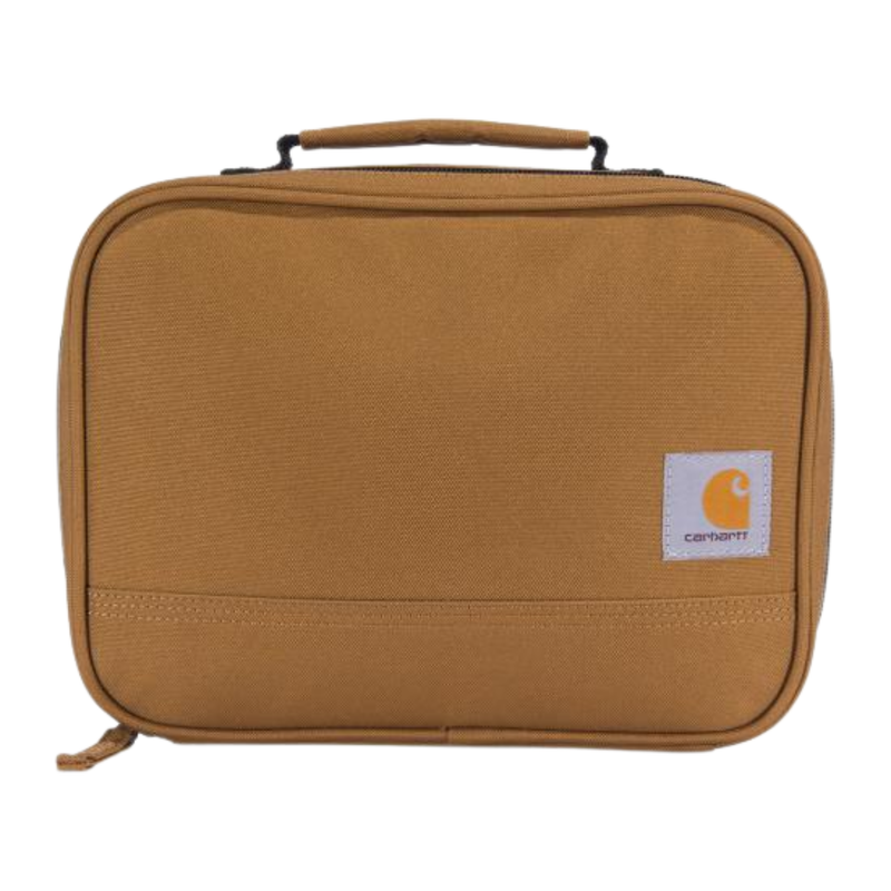Carhartt Insulated 4 Can Lunch Cooler - Carhartt Brown