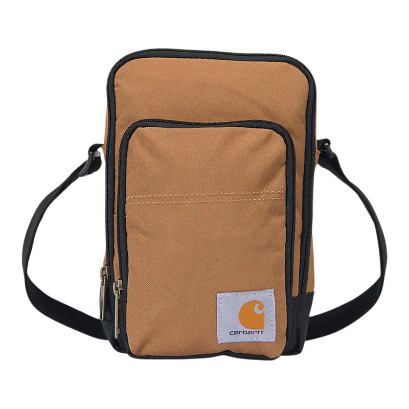 Carhartt Crossbody Zip Bag - Carhartt Brown