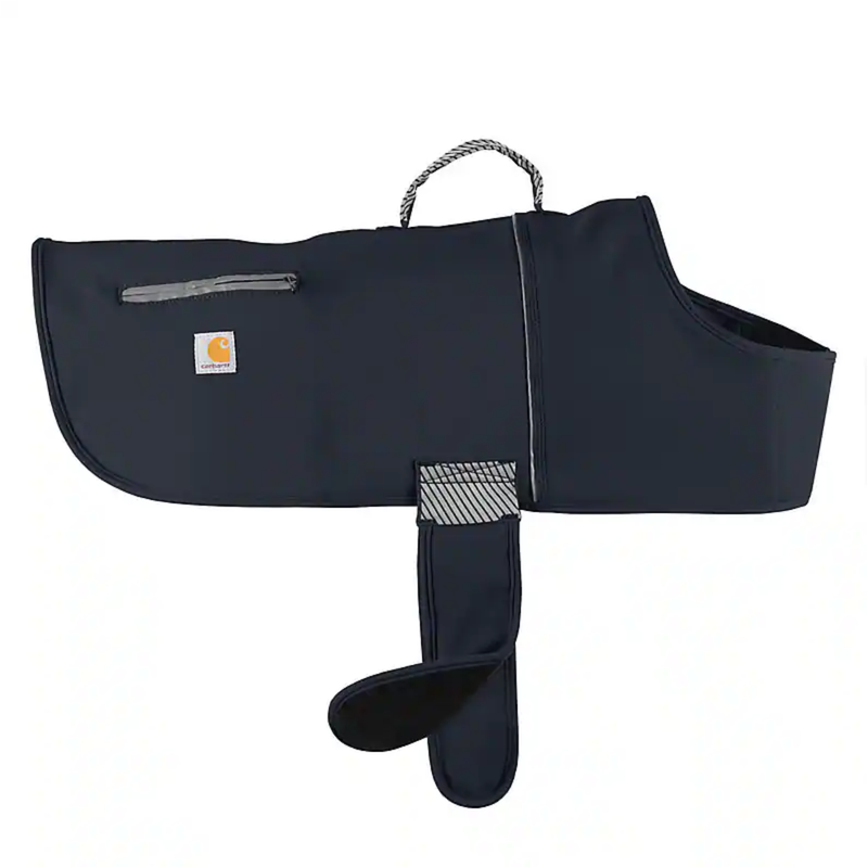 Carhartt Quick Duck Fleece Lined Dog Jac - Dark Sapphire