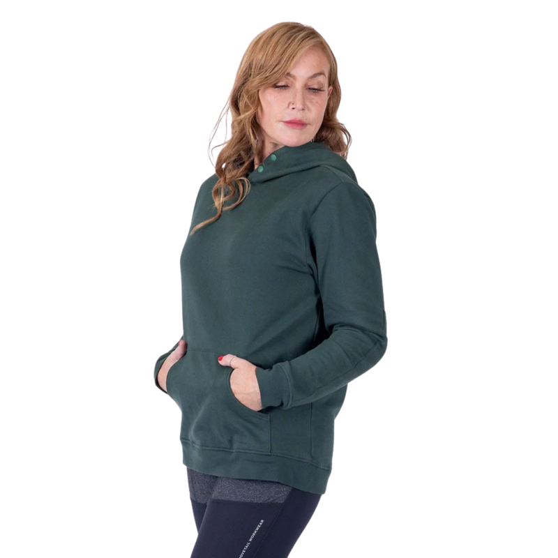 Dovetail Women's Go To Hoodie - Lodge Green