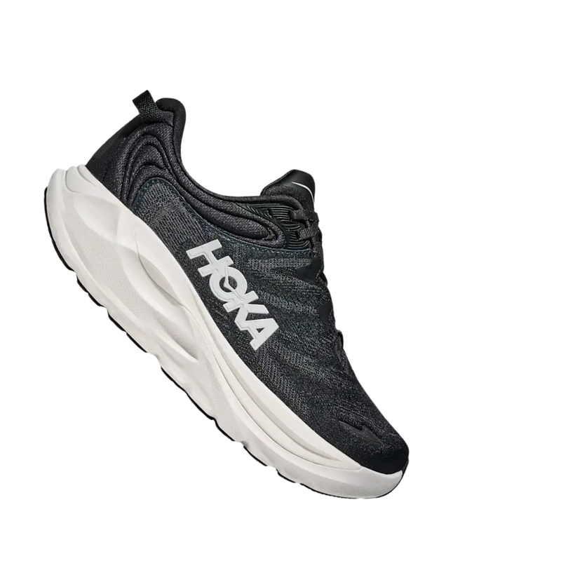 HOKA Women's Gaviota 6 Running Shoes - Black/White