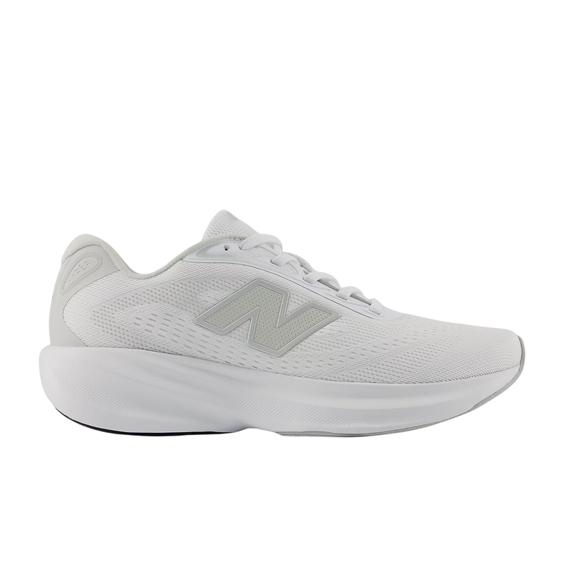 New Balance Women's Fresh Foam 680 v9 Running Shoes - White With Grey Matter And Silver Matallic