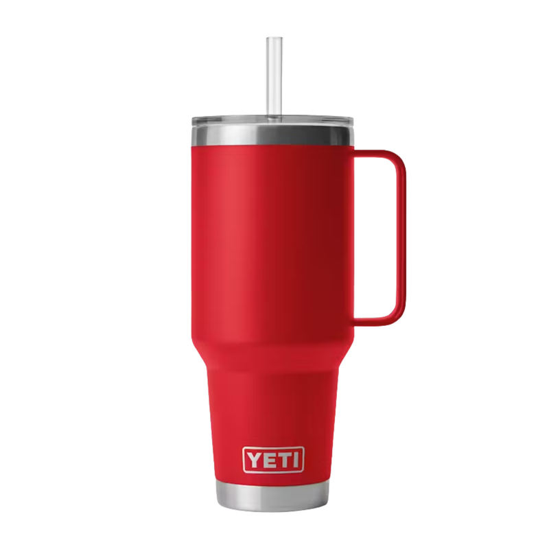 YETI Rambler 42 oz Straw Mug - Rescue Red