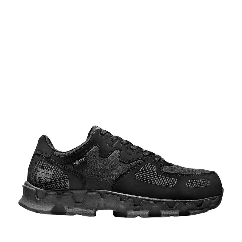 Timberland Pro Men's Powertrain Alloy Toe Work Shoes - Black
