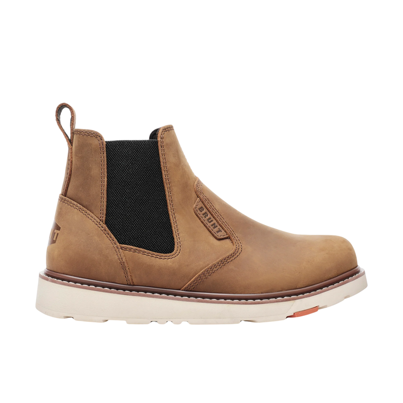Brunt Men's Ohman 6 Inch Soft Toe Work Boots - Brown