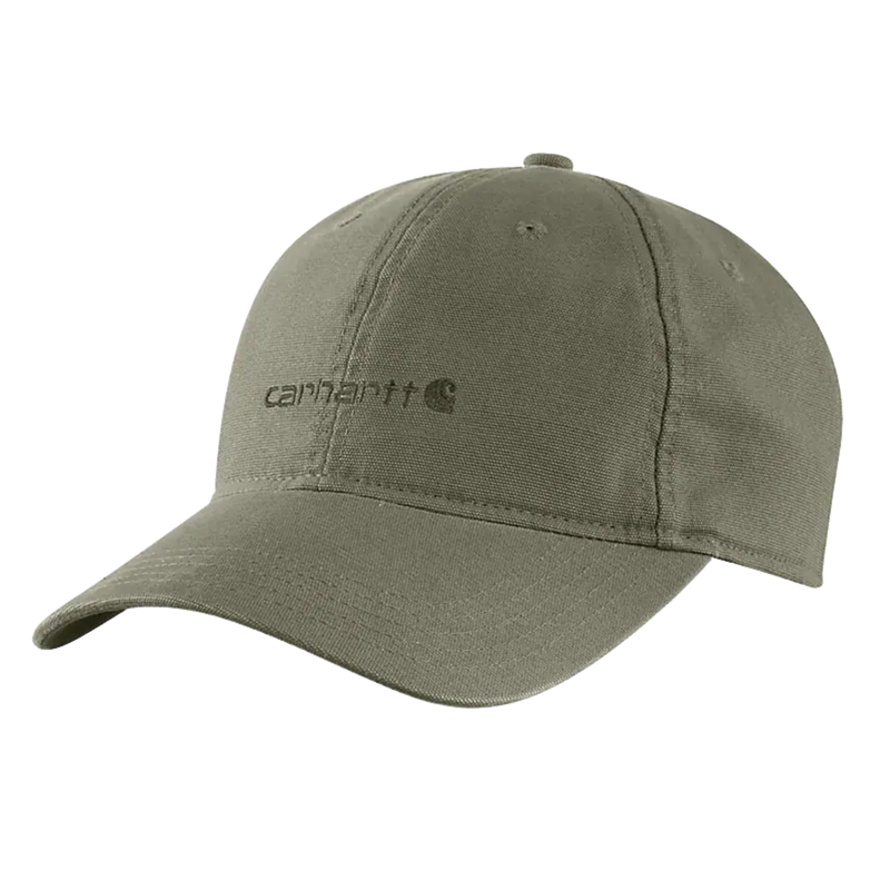 Carhartt Women's Canvas Embroidered Graphic Cap - Dusty Olive