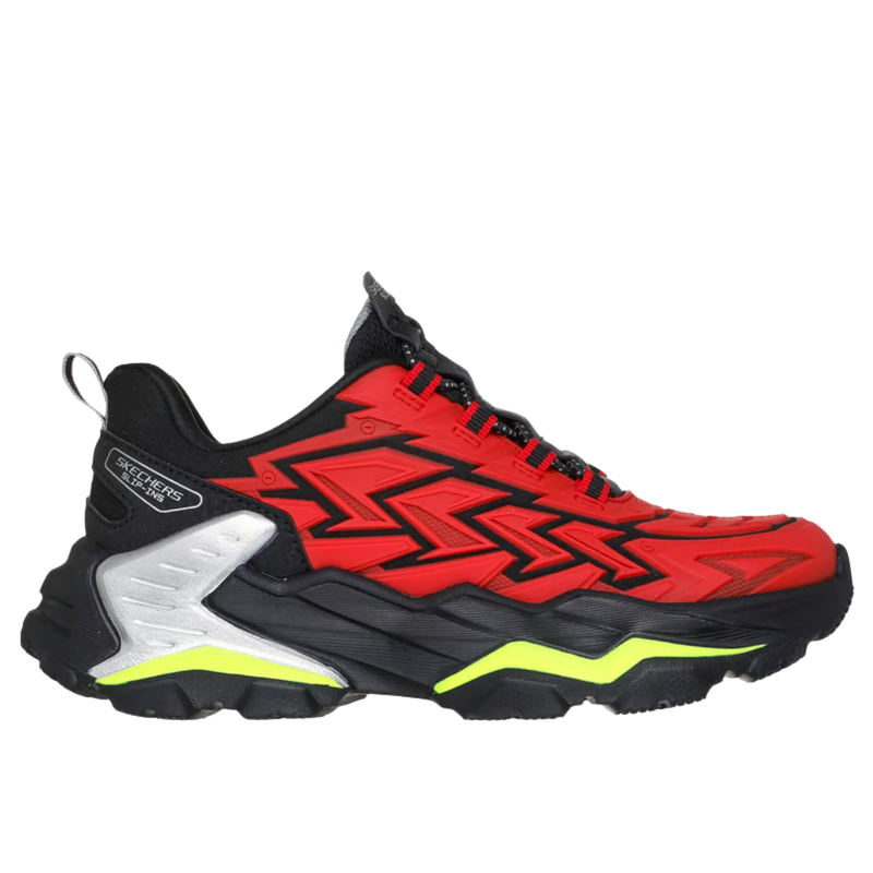 Skechers Boys' Slip In Skech Bots 2.0 Shoes - Red/Black