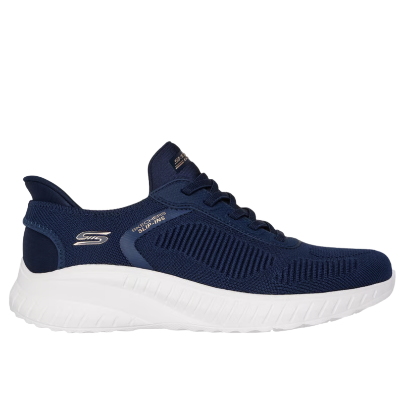 Skechers Women's Slip In Squad Chaos Shoes - Navy