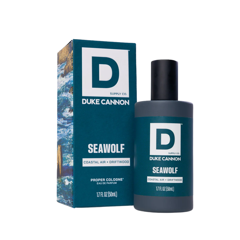 Duke Cannon Liquid Proper Cologne - Seawolf Coastal Air Plus Driftwood