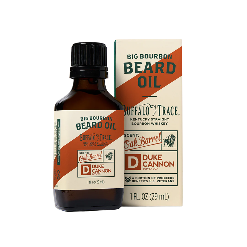 Duke Cannon Big Bourbon Beard Oil 1oz
