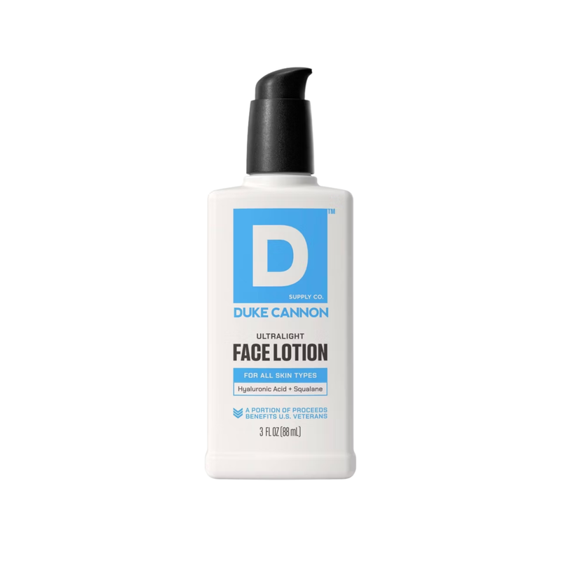 Duke Cannon Face Lotion 3oz