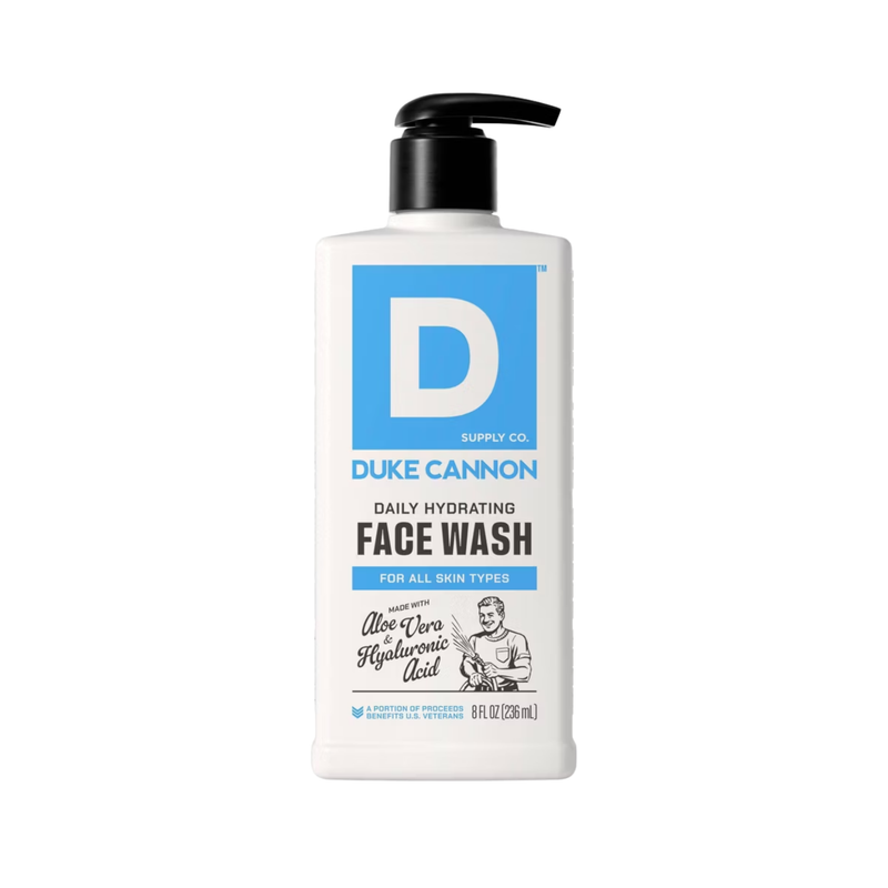 Duke Cannon Daily Hydrating Face Wash 8oz