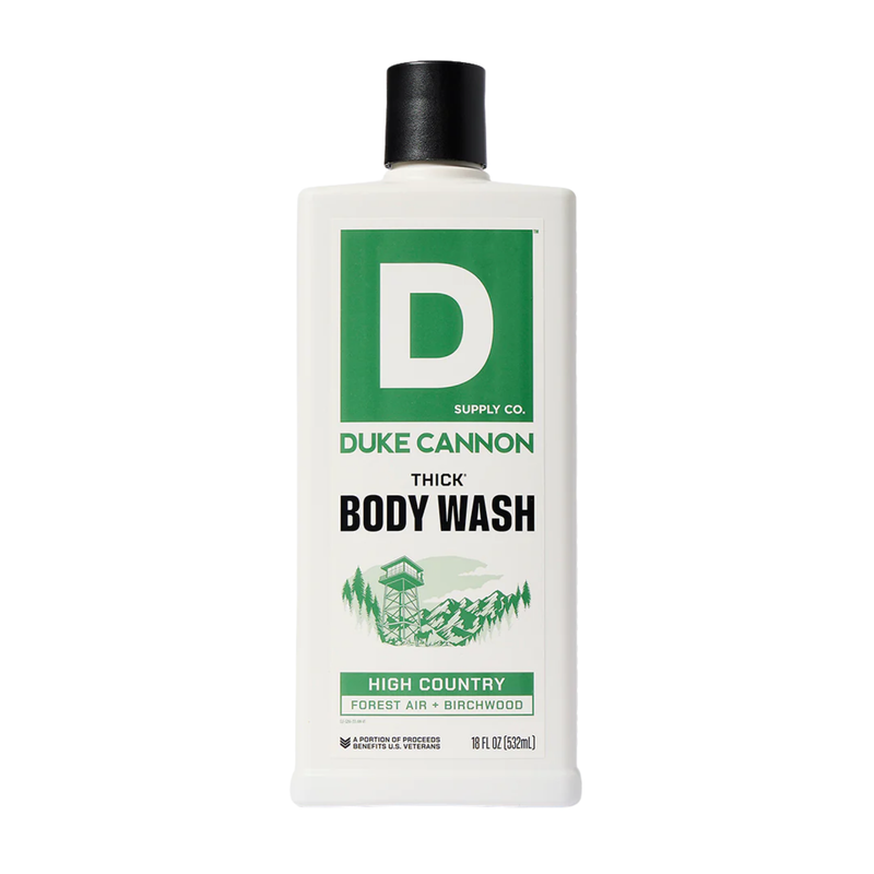 Duke Cannon Body Wash 18oz - High Country