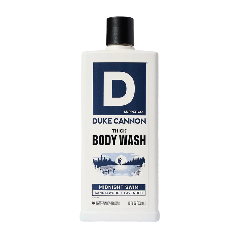 Duke Cannon Body Wash 18oz - Midnight Swim