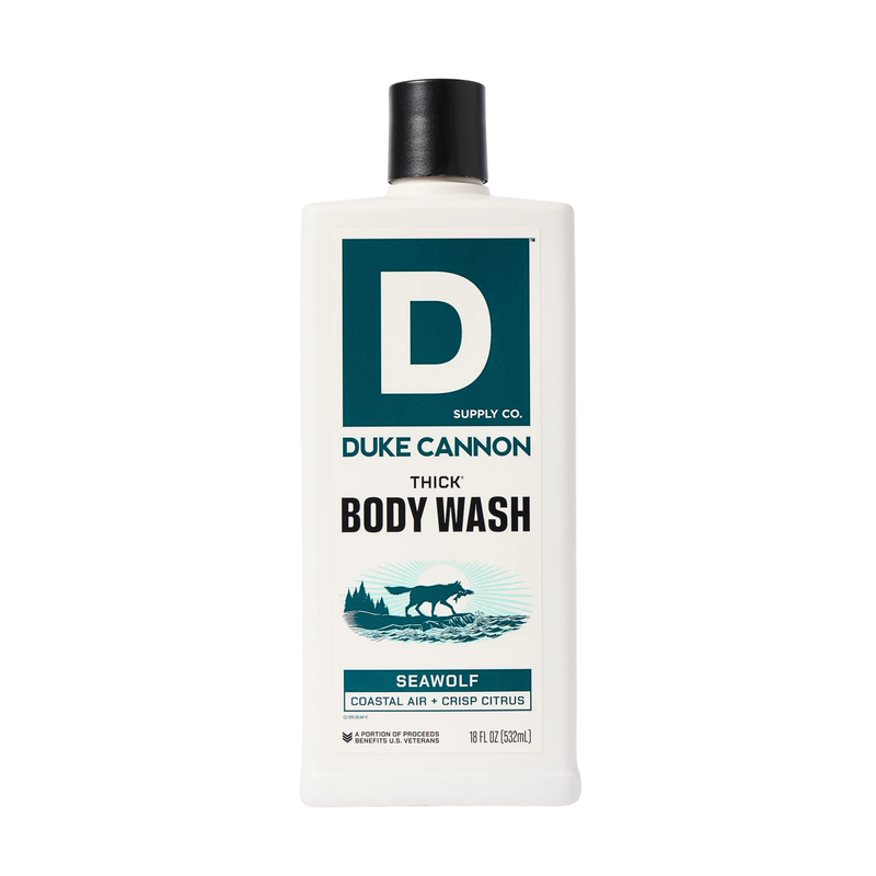 Duke Cannon Body Wash 18oz - Seawolf