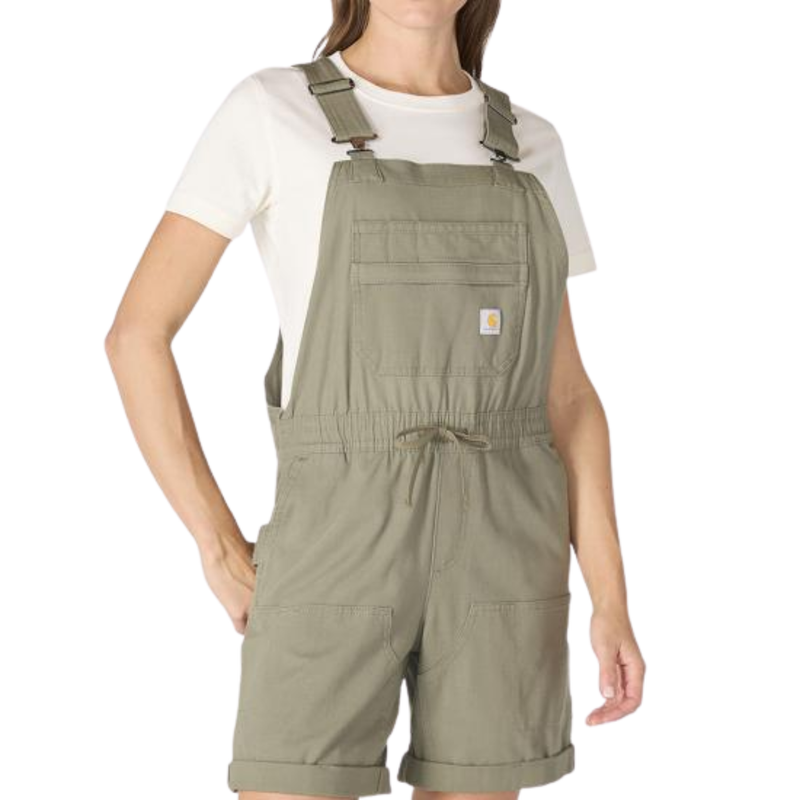 Carhartt Women's Force Ripstop Shortall - Dusty Olive