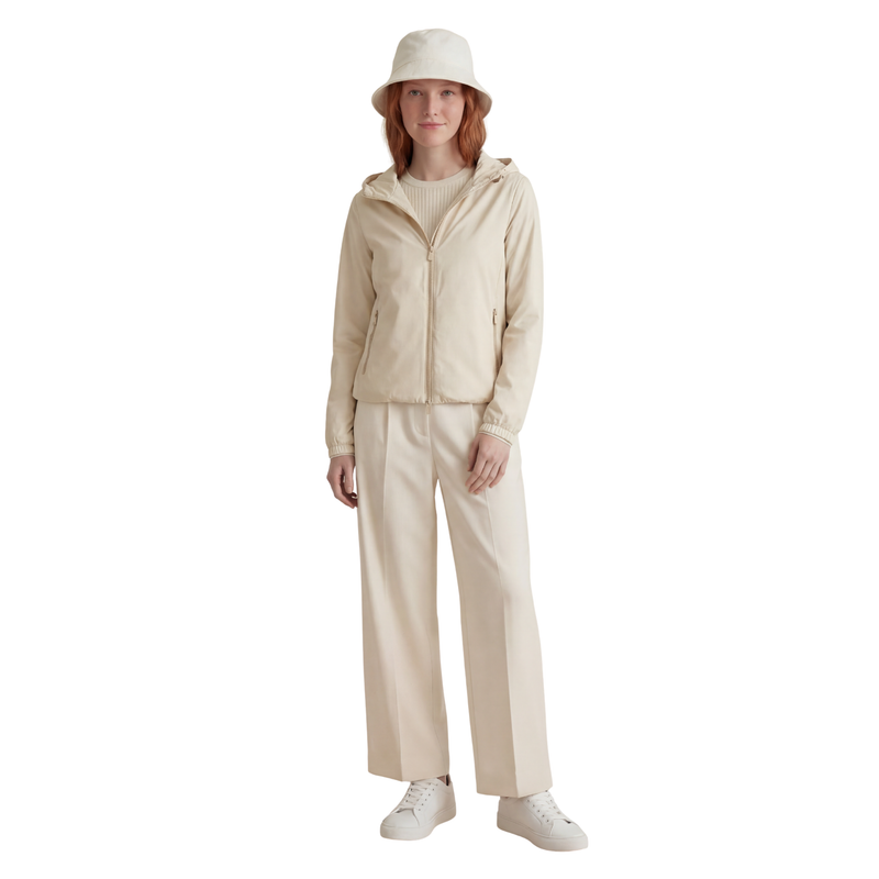 Save The Duck Women's Hooded Stella Jacket - Shore Beige