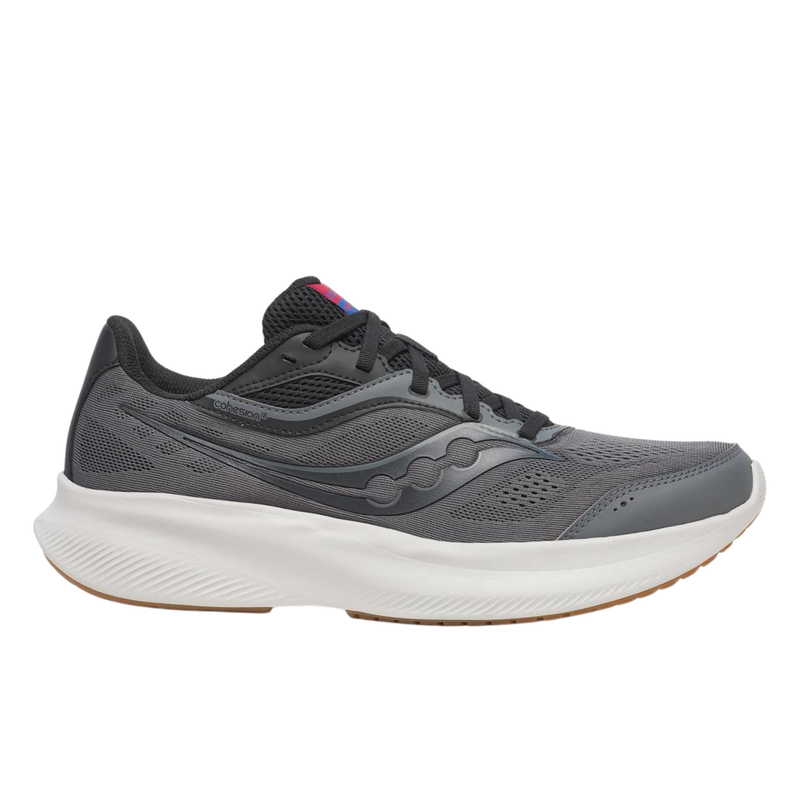 Saucony Men's Cohesion 18 Running Shoes - Carbon/Gum