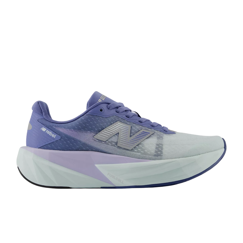 New Balance Women's FuelCell Rebel v5 Running Shoes - Fairweather Blue With Glint Blue