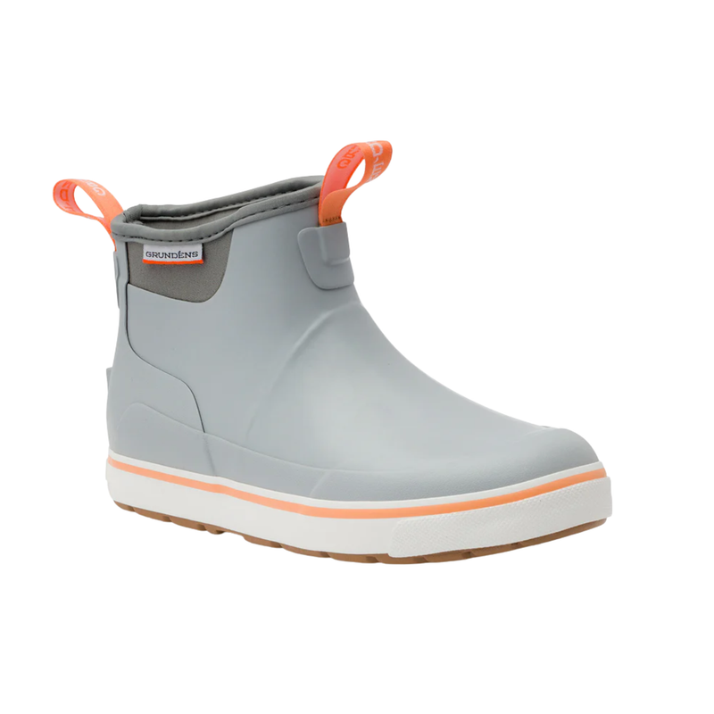 Grundens Women's Deck Boss Ankle Boot - Glacier Grey