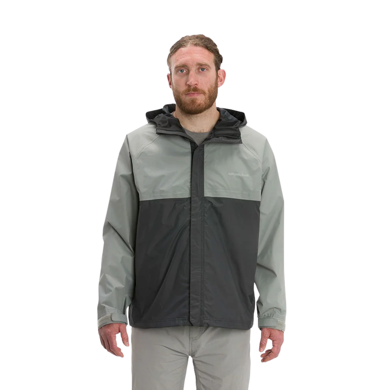 Grundens Men's Trident Rain Jacket - Metal