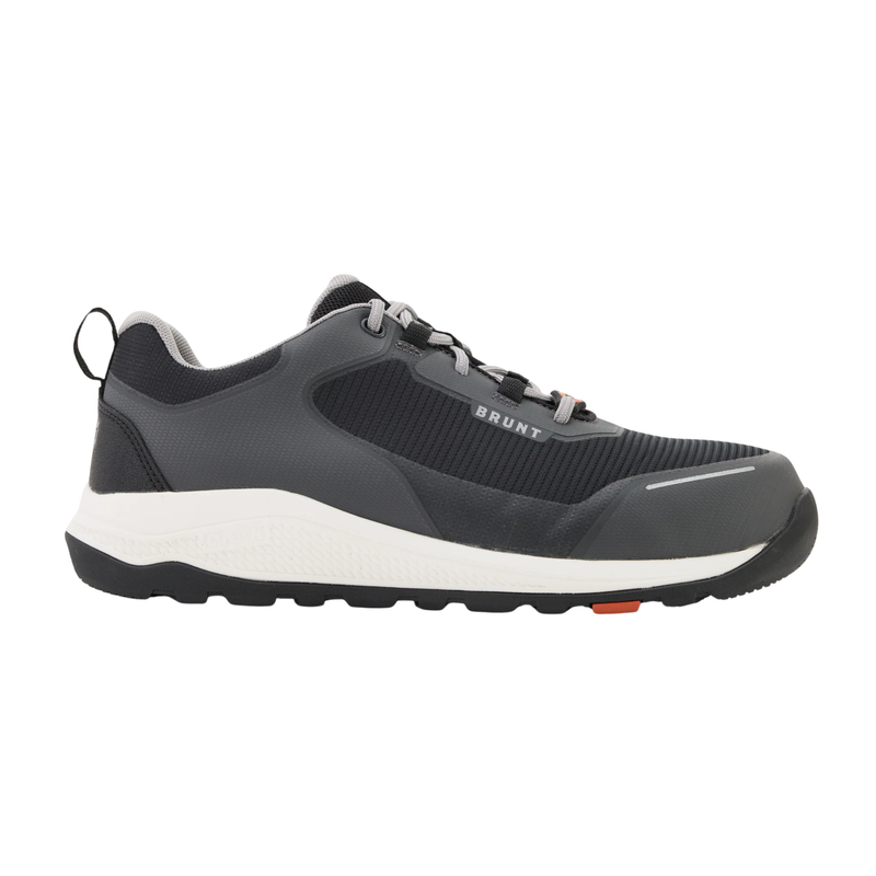 Brunt Men's Rivas 4 Inch Composite Toe Work Shoes - Grey