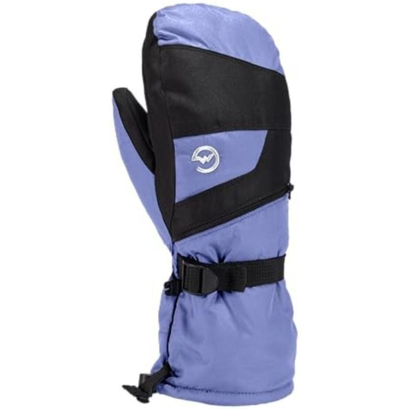 Gordini Kids' Ultra Drimax Gauntlet Mittens - Periwinkle Black