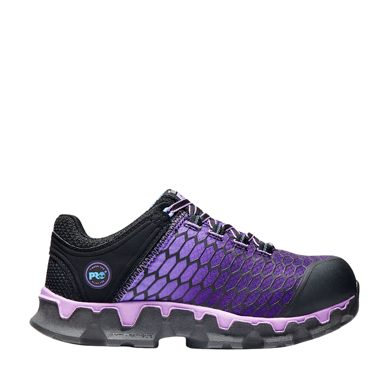 Timberland PRO Women's Powertrain Sport Alloy Toe SD Work Shoes - Black/Purple