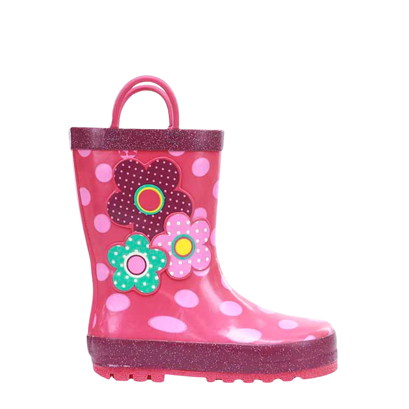 Western Chief Kids' Flower Cutie Rain Boot - Pink