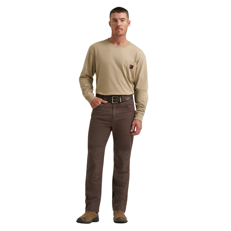 Wrangler Men's Riggs Utility Work Pant - Coffee