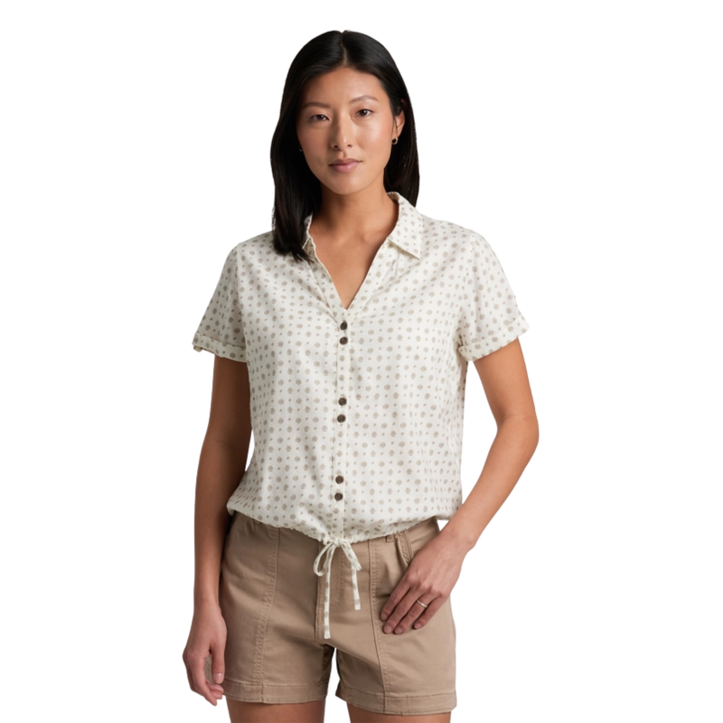 Kuhl Women's Liliana Short Sleeve - White Print