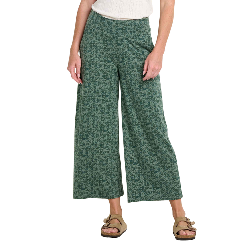 Toad & Co Women's Chaka Pull On Pant - Cilantro Print